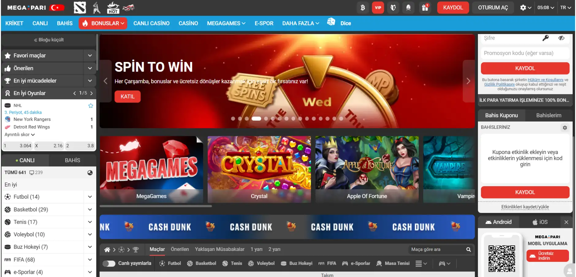 Megapari Türkiye Ana Sayfası Megapari Türkiye Web Sitesi Ana Sayfası
